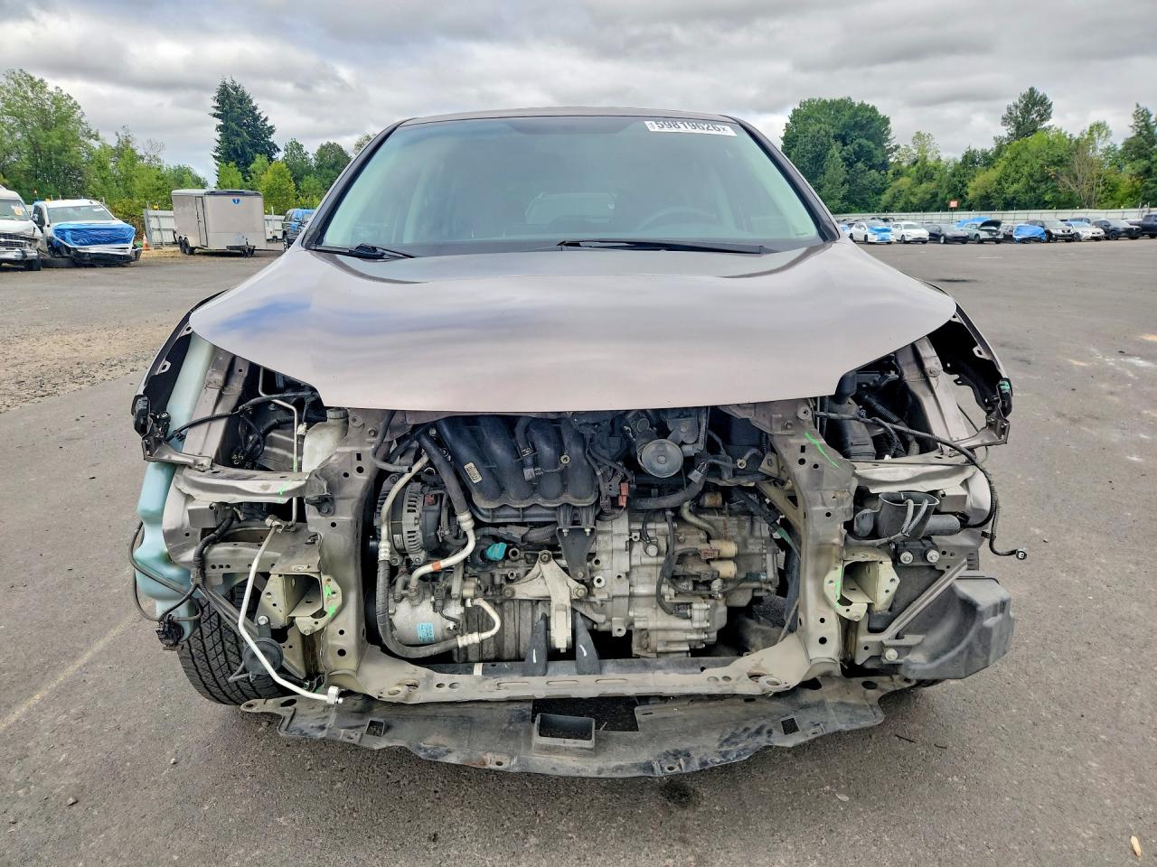 2013 Honda Cr-v Ex Коричневый vin: 5J6RM4H54DL052703