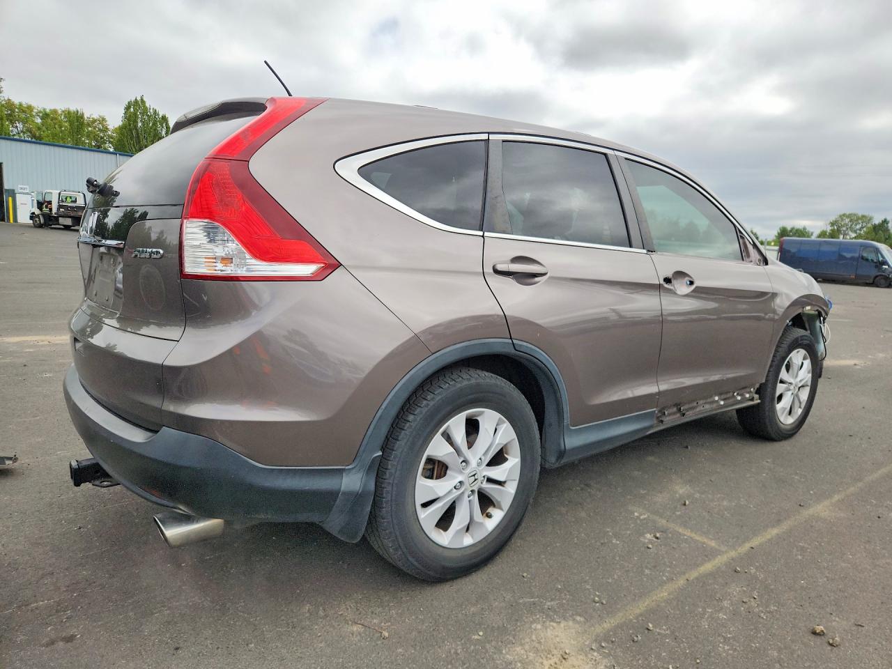 2013 Honda Cr-v Ex Коричневый vin: 5J6RM4H54DL052703