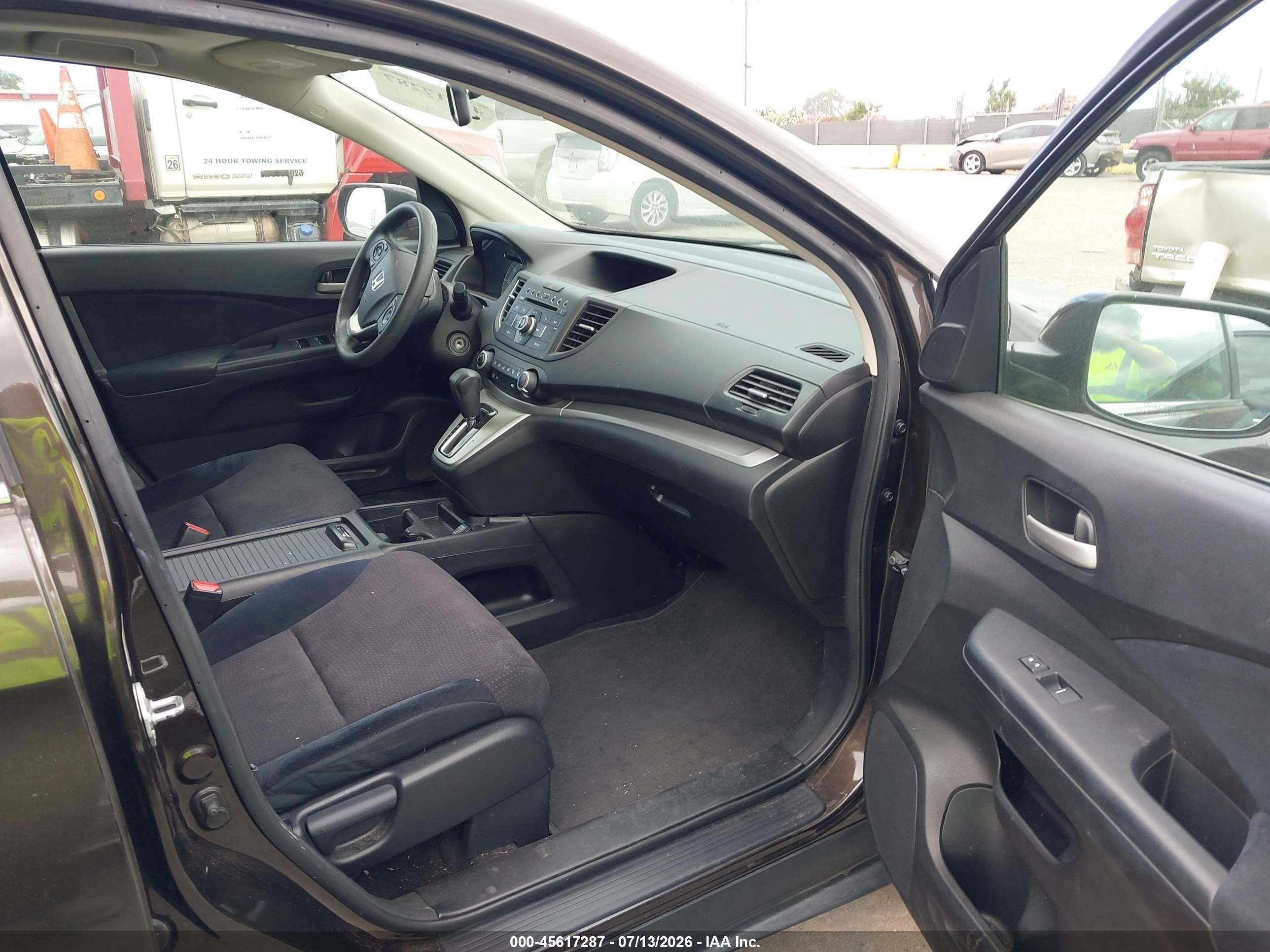 2013 Honda Cr-v Ex Black vin: 5J6RM4H54DL068173