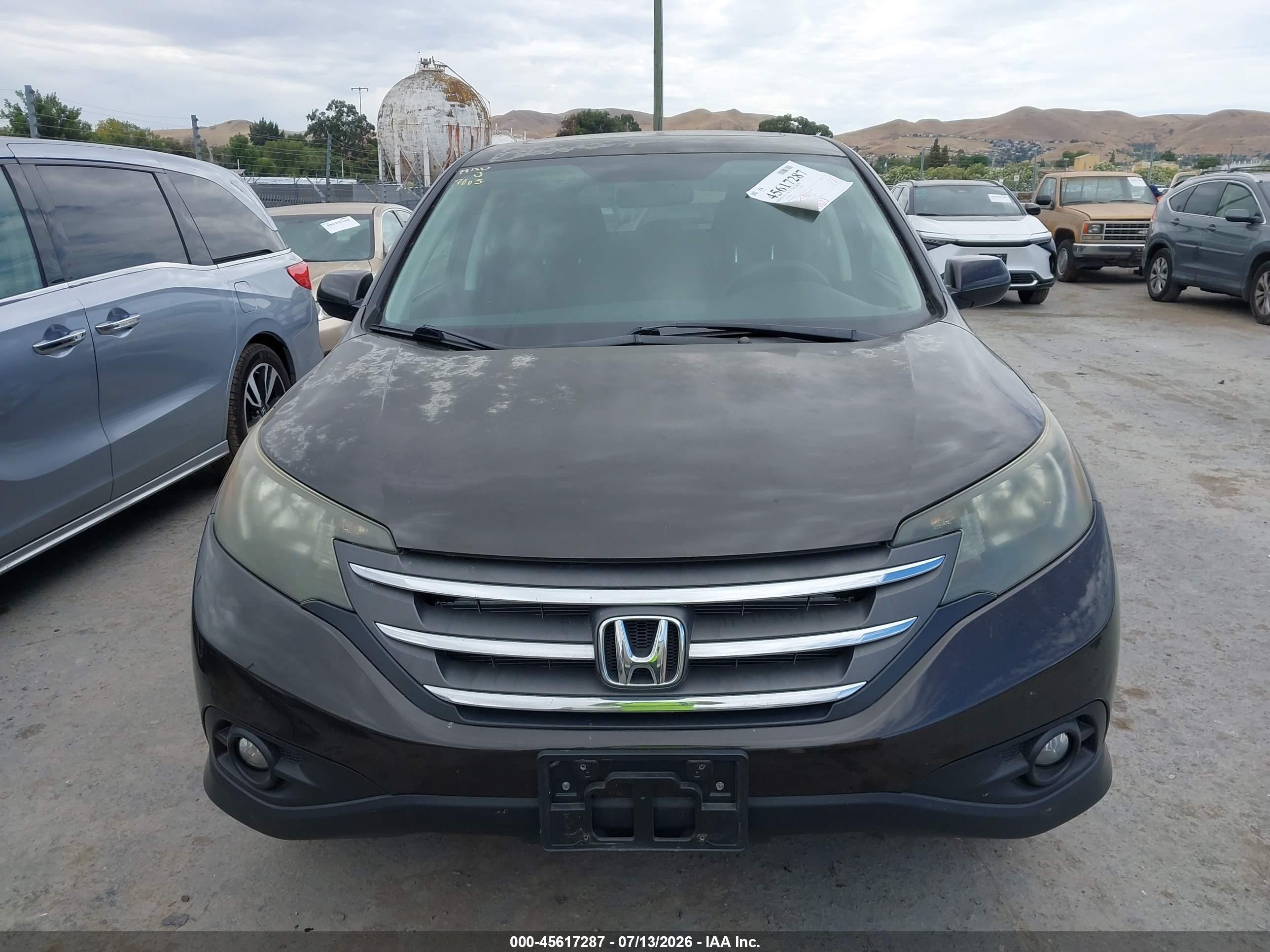 2013 Honda Cr-v Ex Black vin: 5J6RM4H54DL068173