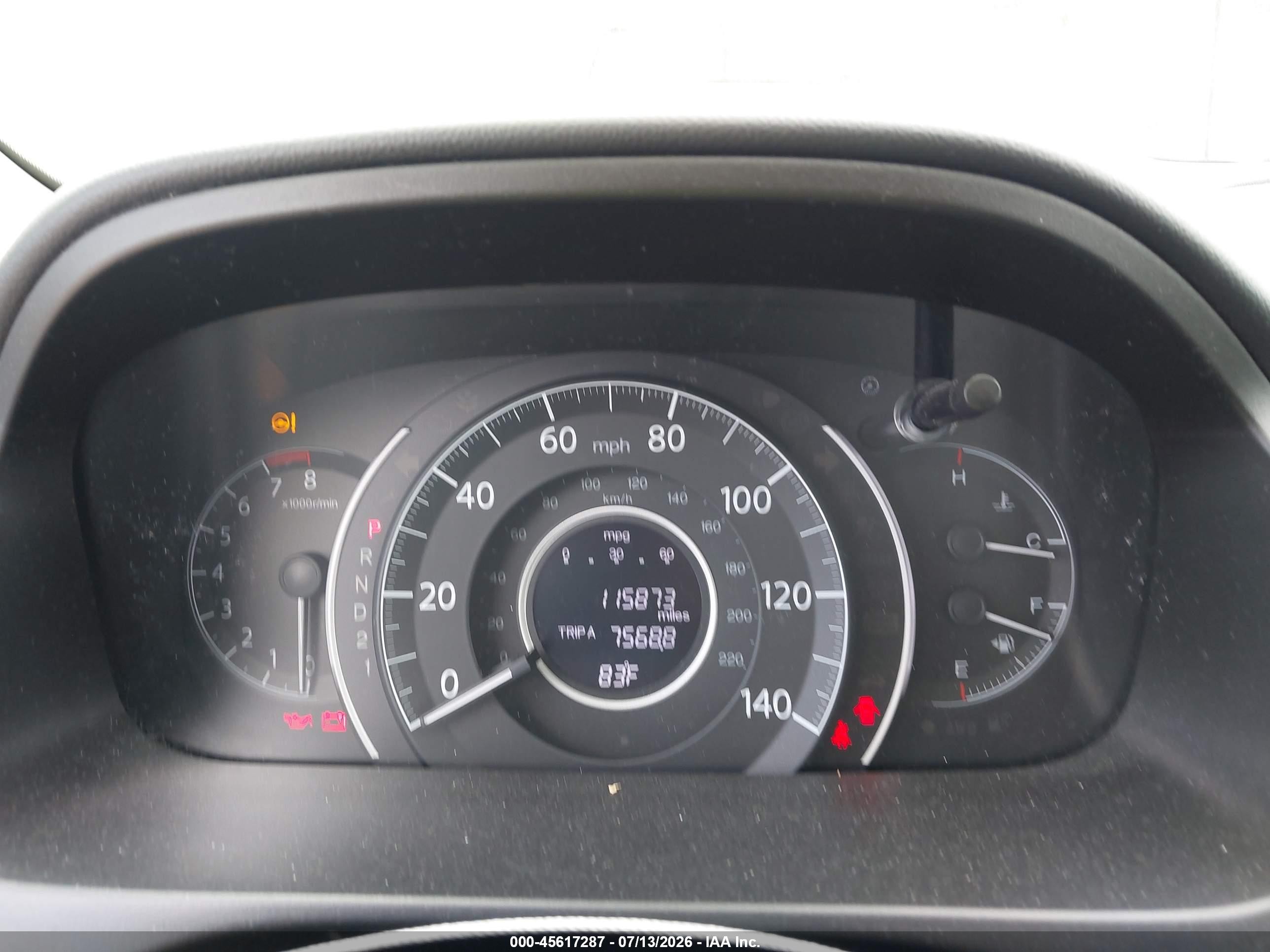 2013 Honda Cr-v Ex Black vin: 5J6RM4H54DL068173