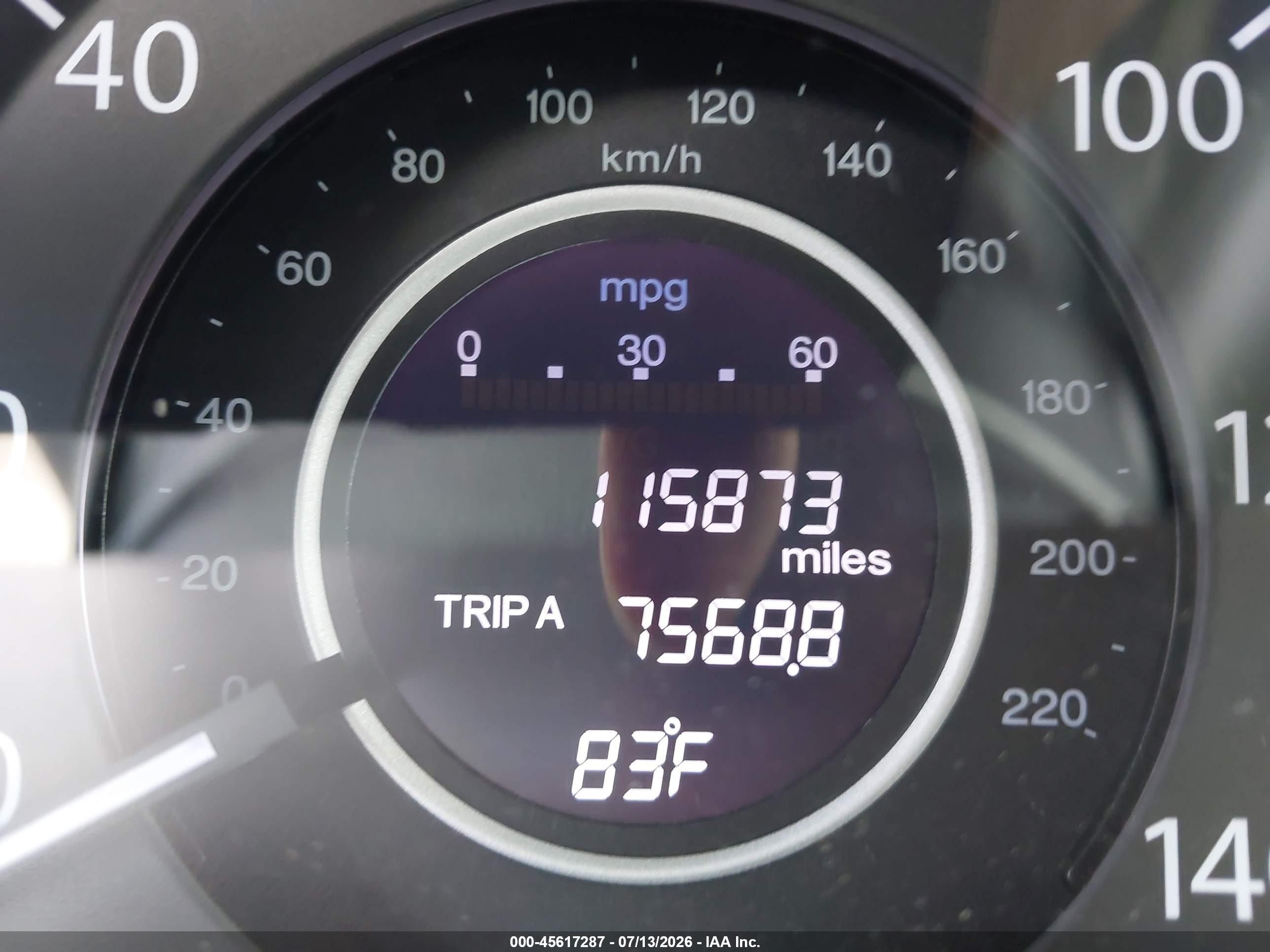 2013 Honda Cr-v Ex Black vin: 5J6RM4H54DL068173