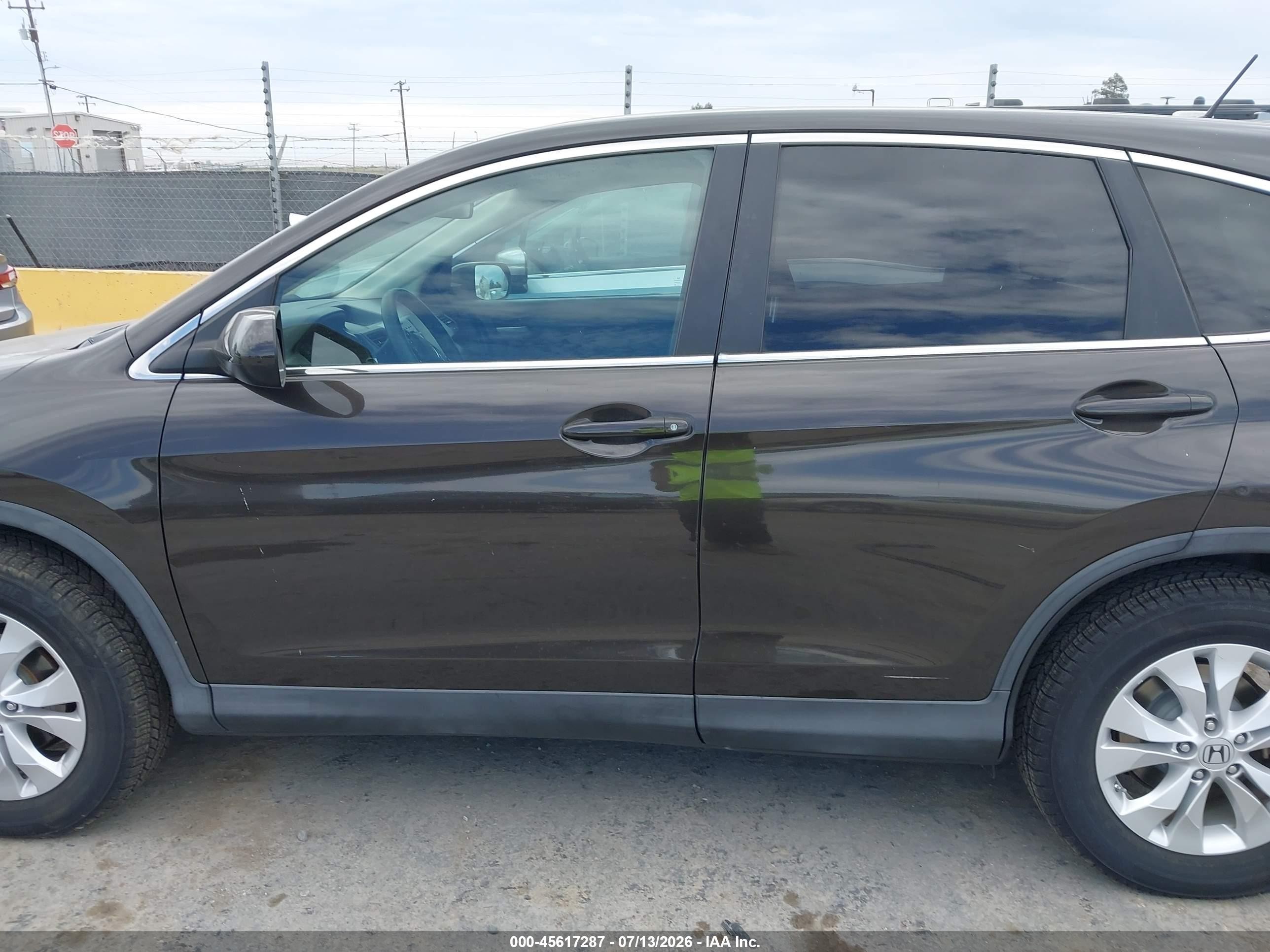 2013 Honda Cr-v Ex Black vin: 5J6RM4H54DL068173