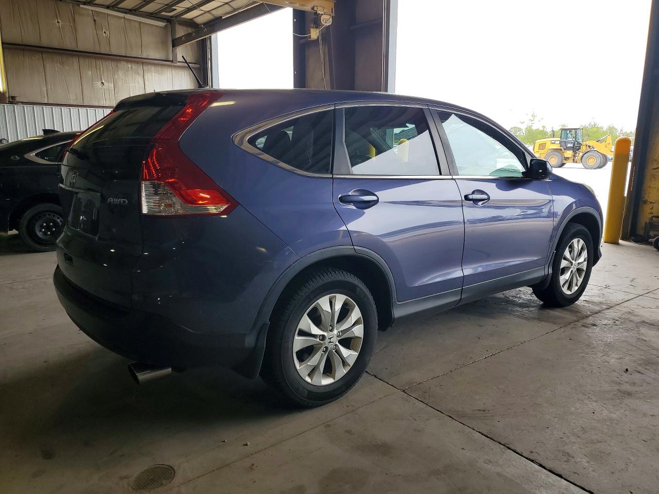 2014 Honda Cr-v Ex Синий vin: 5J6RM4H54EL031335