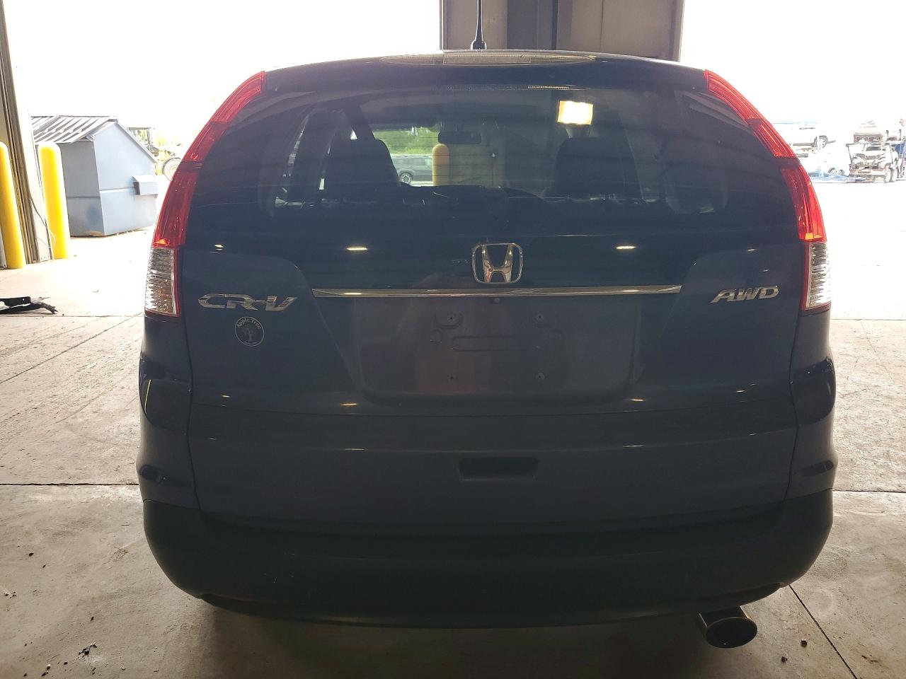 2014 Honda Cr-v Ex Синий vin: 5J6RM4H54EL031335