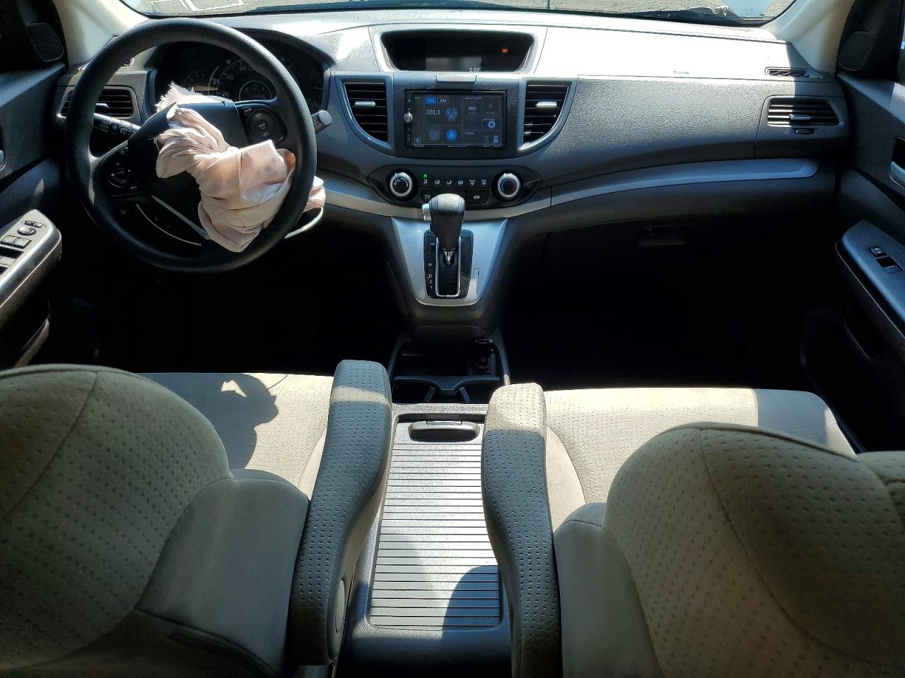 2014 Honda Cr-v Ex White vin: 5J6RM4H54EL044098