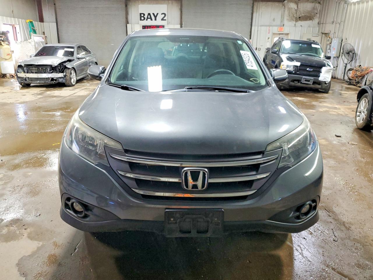 2014 Honda Cr-v Ex Gray vin: 5J6RM4H54EL049446