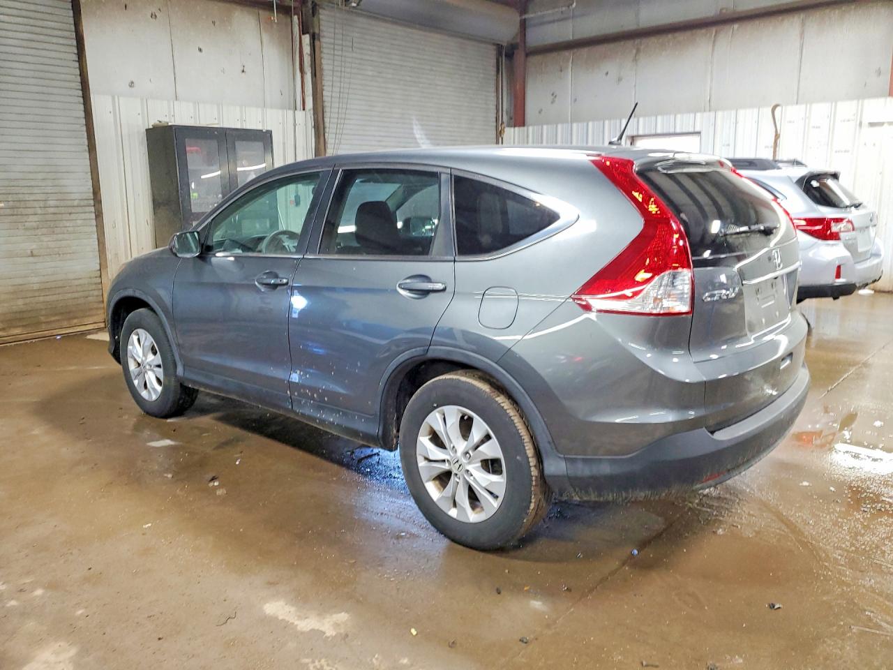 2014 Honda Cr-v Ex Gray vin: 5J6RM4H54EL049446