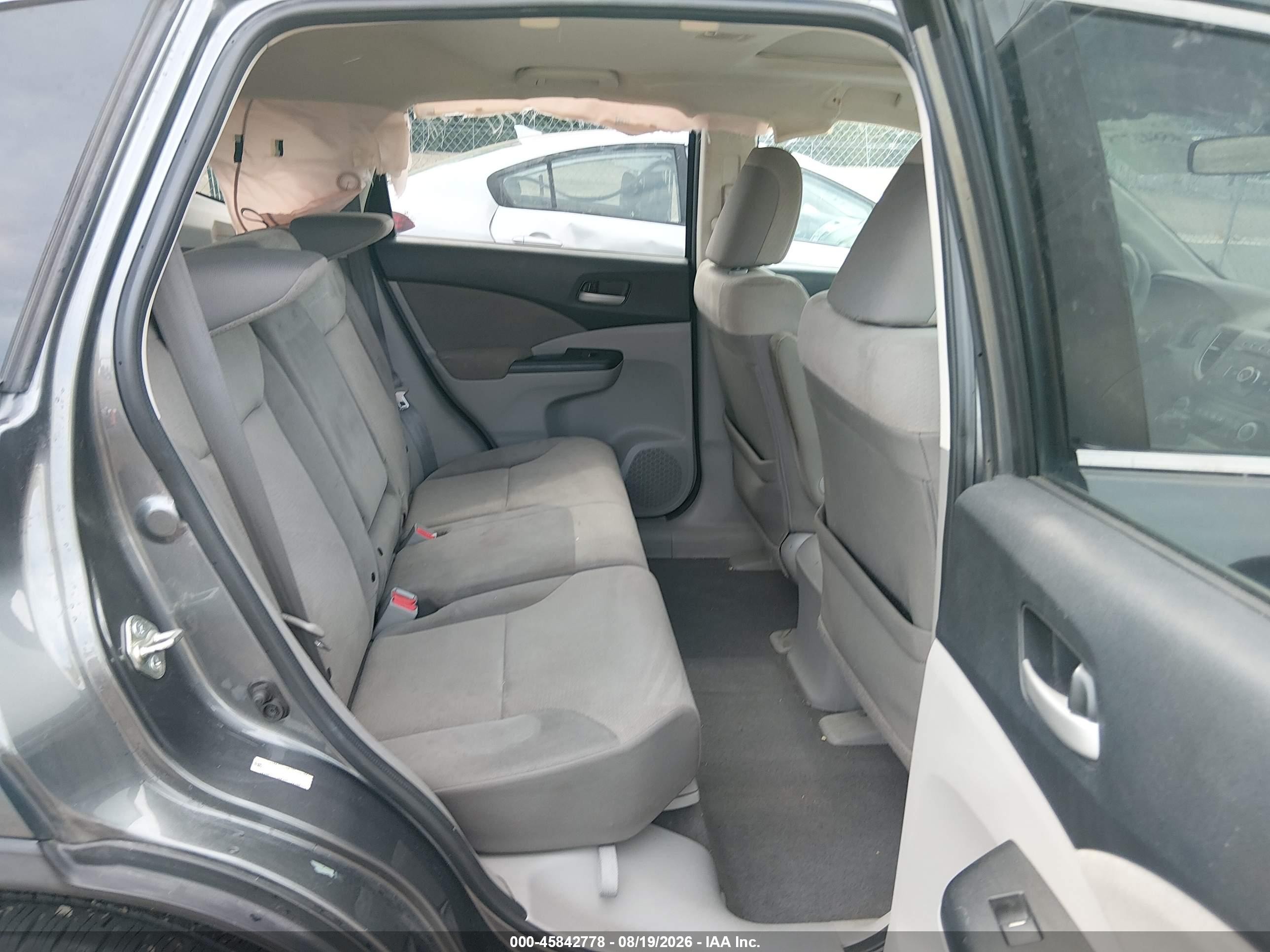 2014 Honda Cr-v Ex Gray vin: 5J6RM4H54EL073777