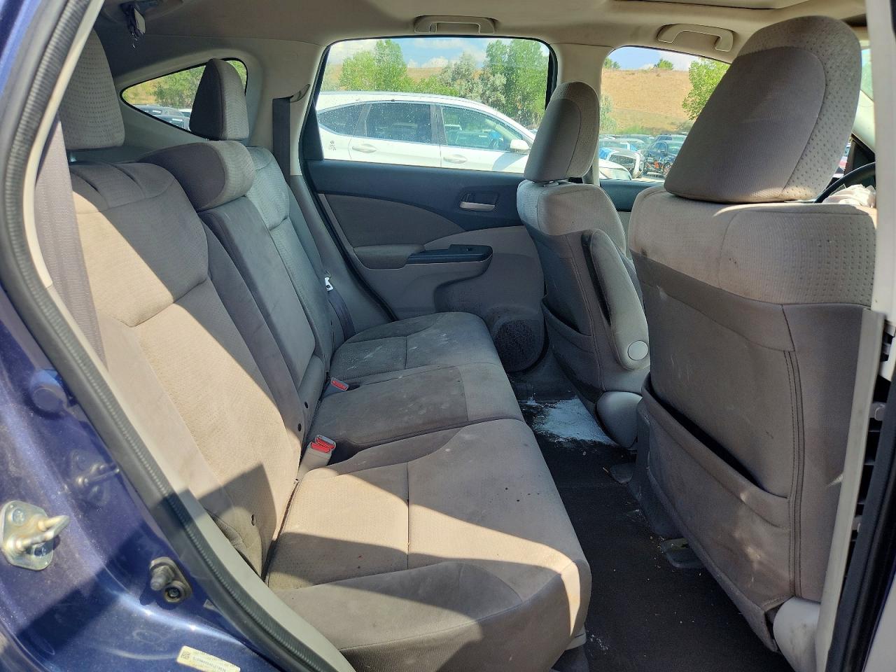 2014 Honda Cr-v Ex Blue vin: 5J6RM4H54EL078638