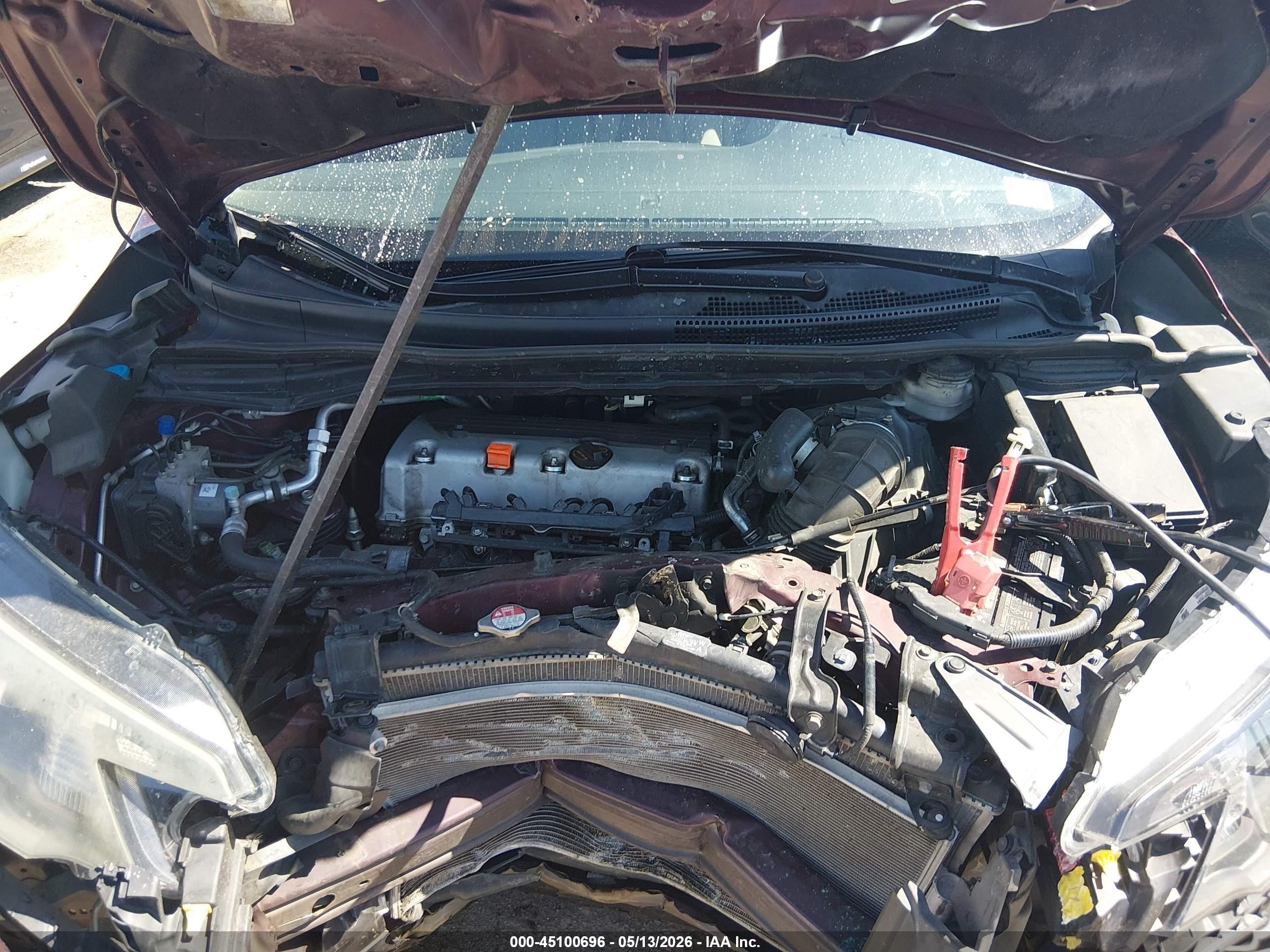 2014 Honda Cr-v Ex Темно-бордовый vin: 5J6RM4H54EL093785