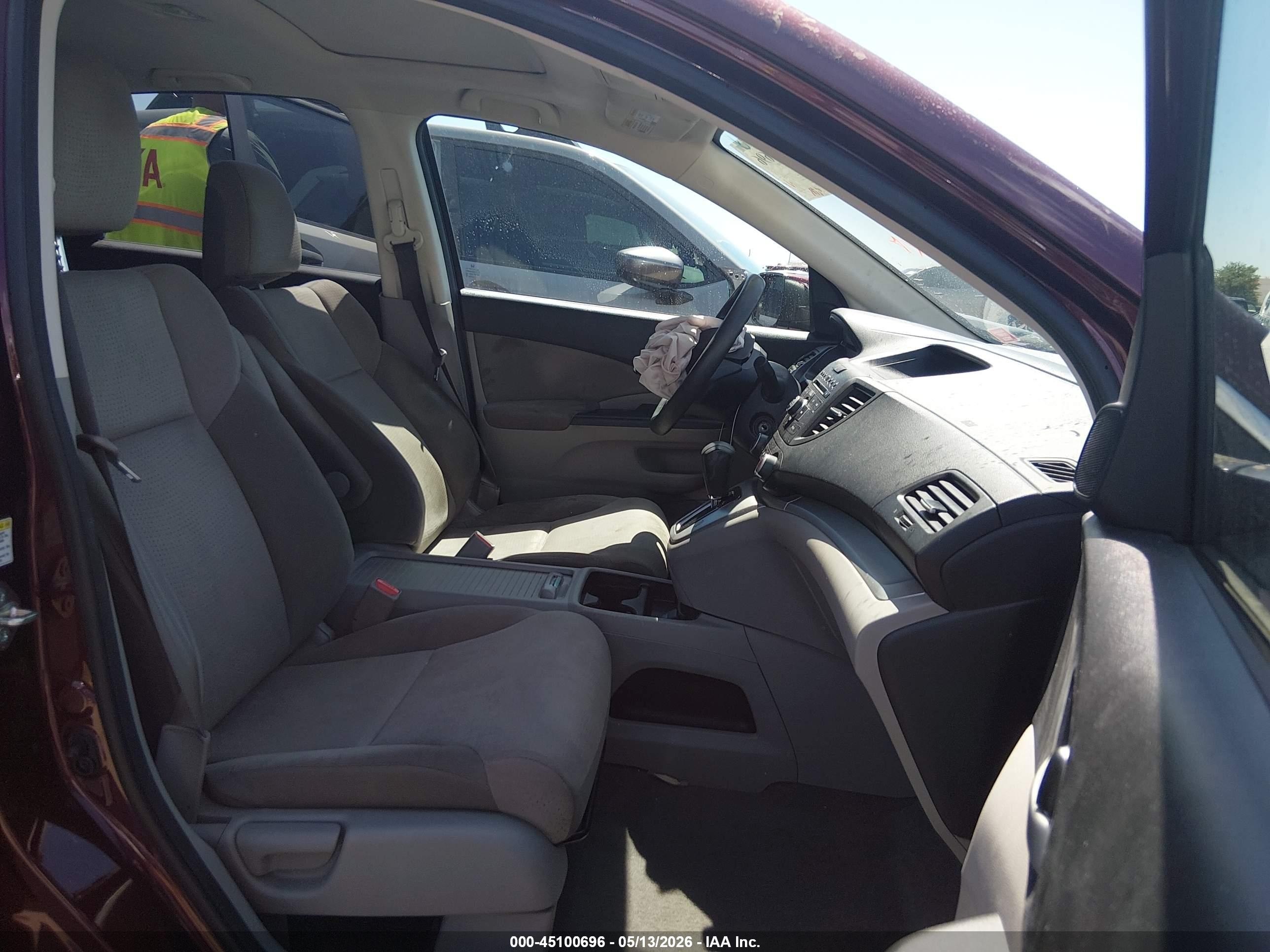 2014 Honda Cr-v Ex Темно-бордовый vin: 5J6RM4H54EL093785