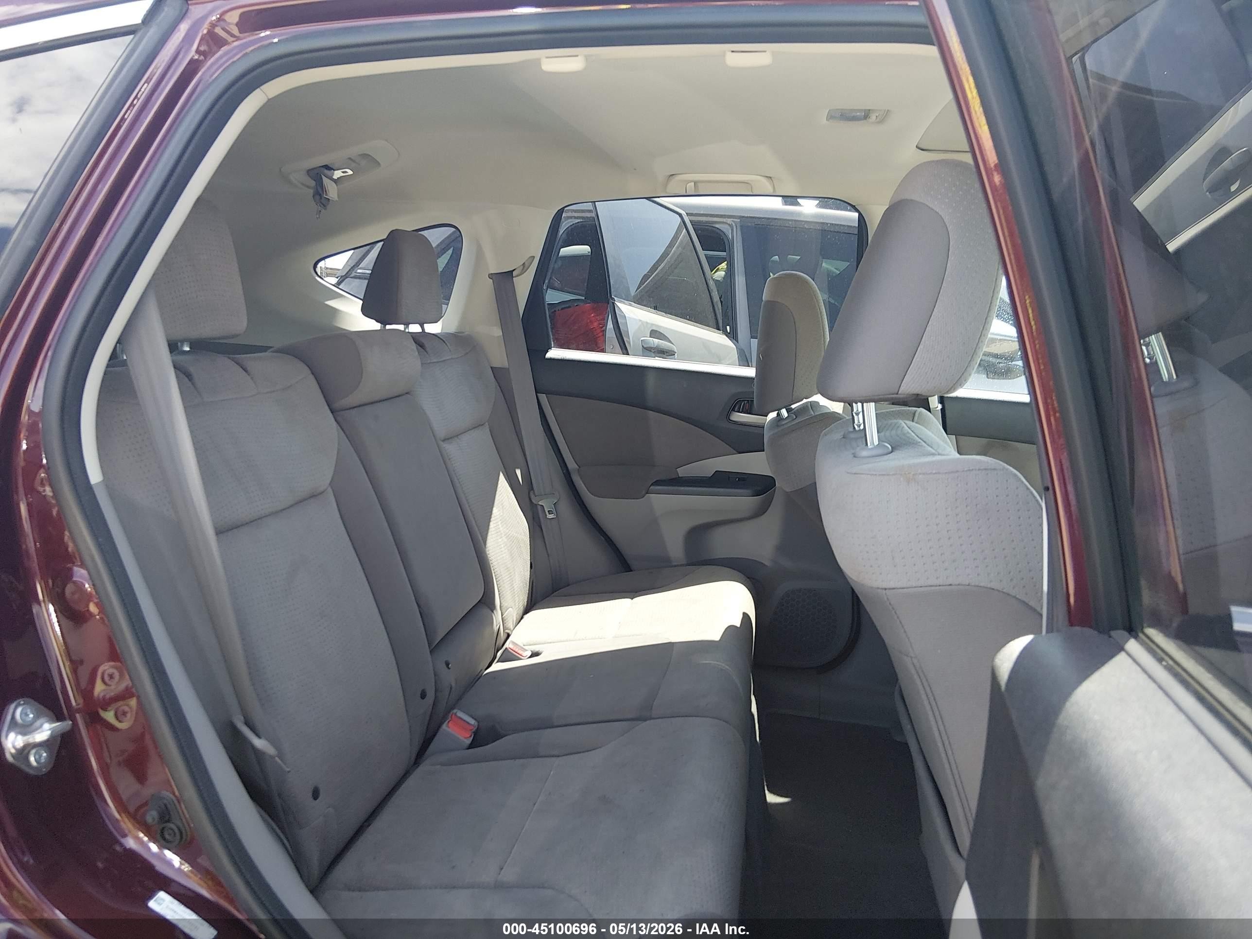 2014 Honda Cr-v Ex Темно-бордовый vin: 5J6RM4H54EL093785