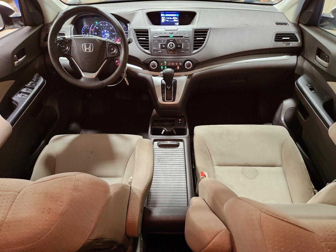2014 Honda Cr-v Ex White vin: 5J6RM4H54EL094838