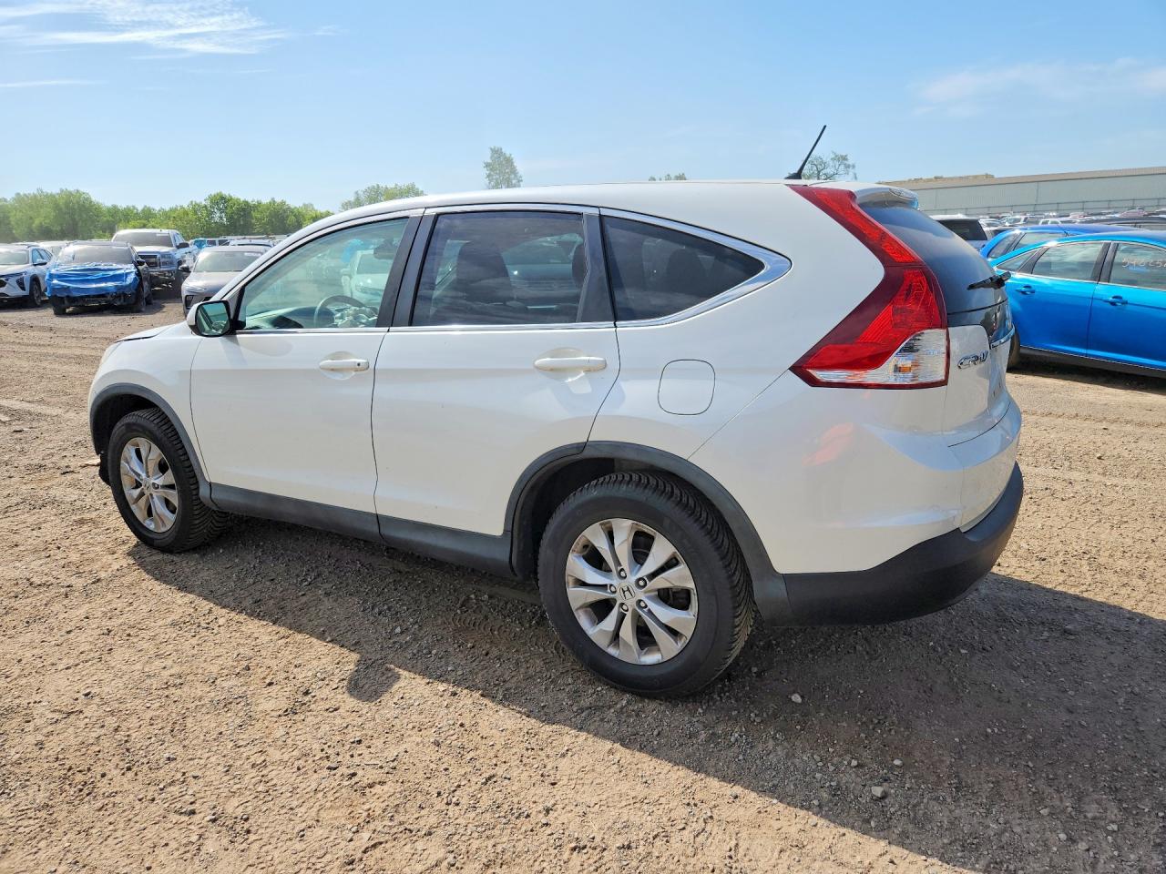 2014 Honda Cr-v Ex Белый vin: 5J6RM4H54EL100993