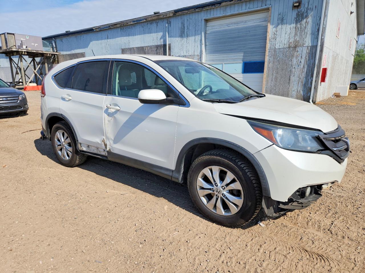 2014 Honda Cr-v Ex Белый vin: 5J6RM4H54EL100993