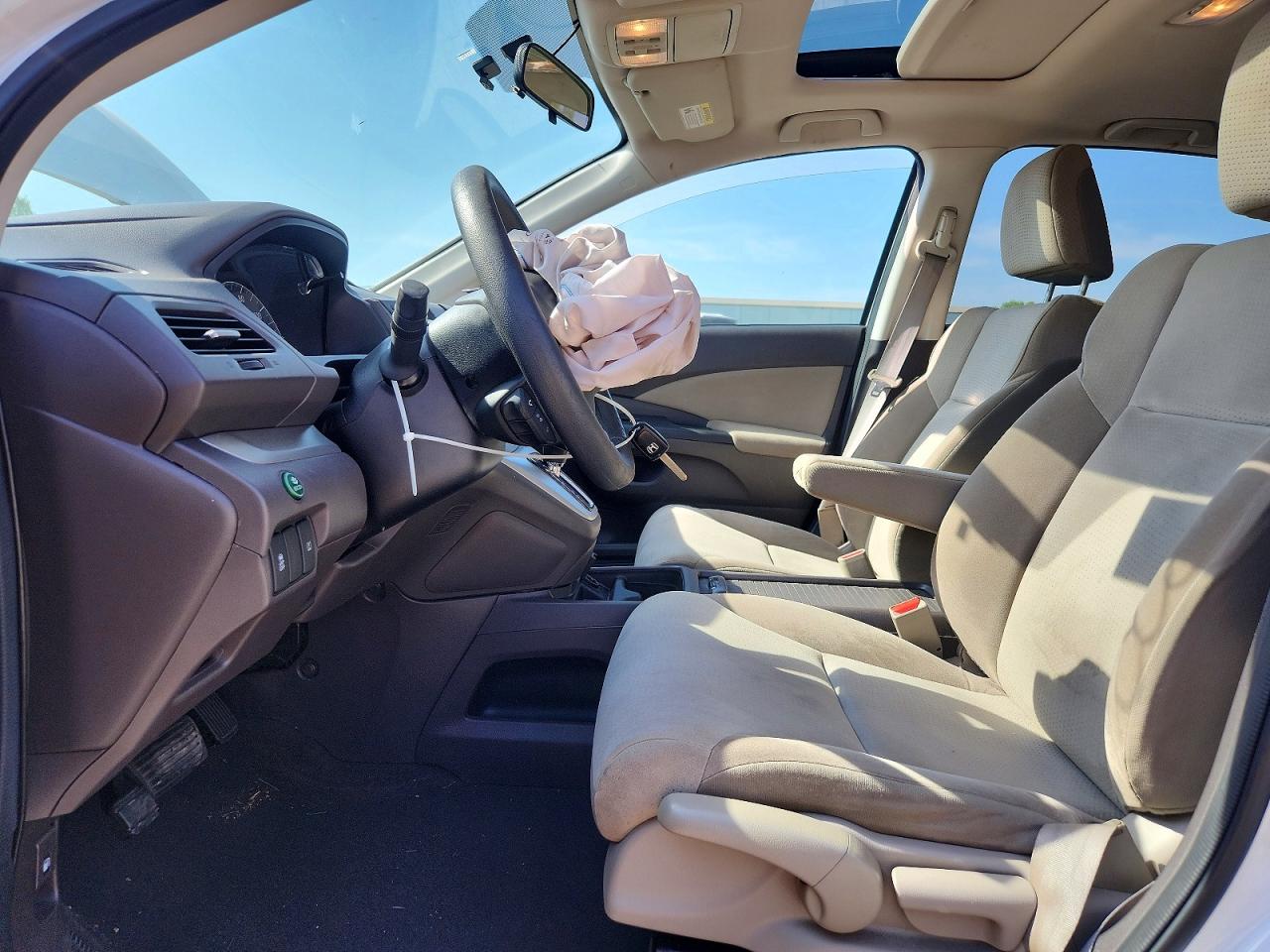2014 Honda Cr-v Ex Белый vin: 5J6RM4H54EL100993