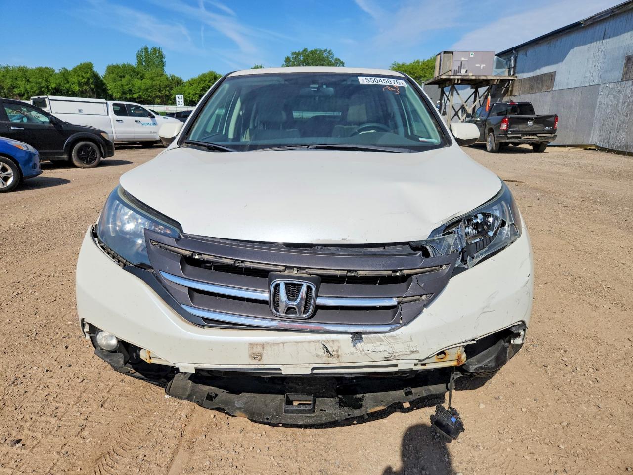 2014 Honda Cr-v Ex Белый vin: 5J6RM4H54EL100993