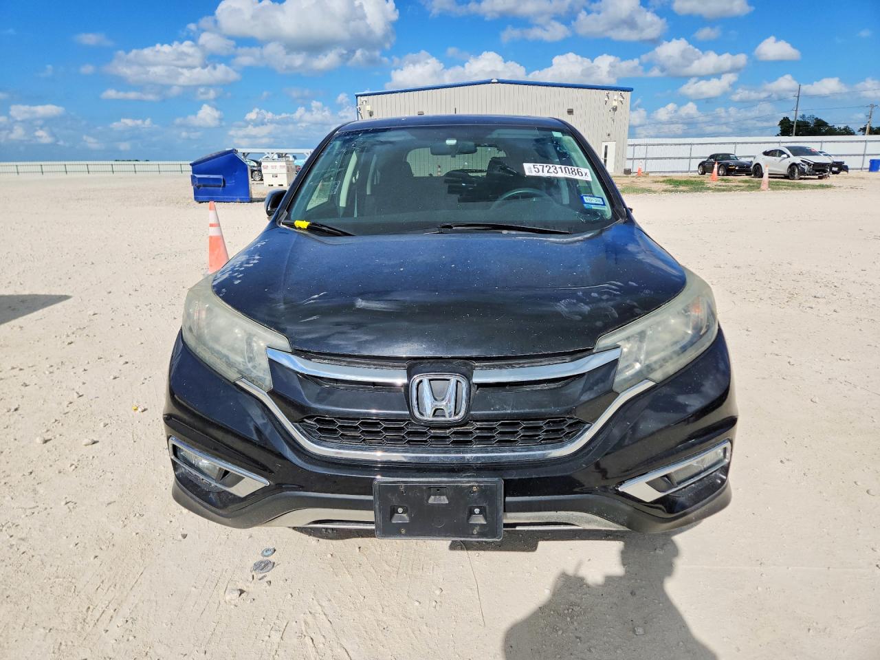 2015 Honda Cr-v Ex Black vin: 5J6RM4H54FL056558