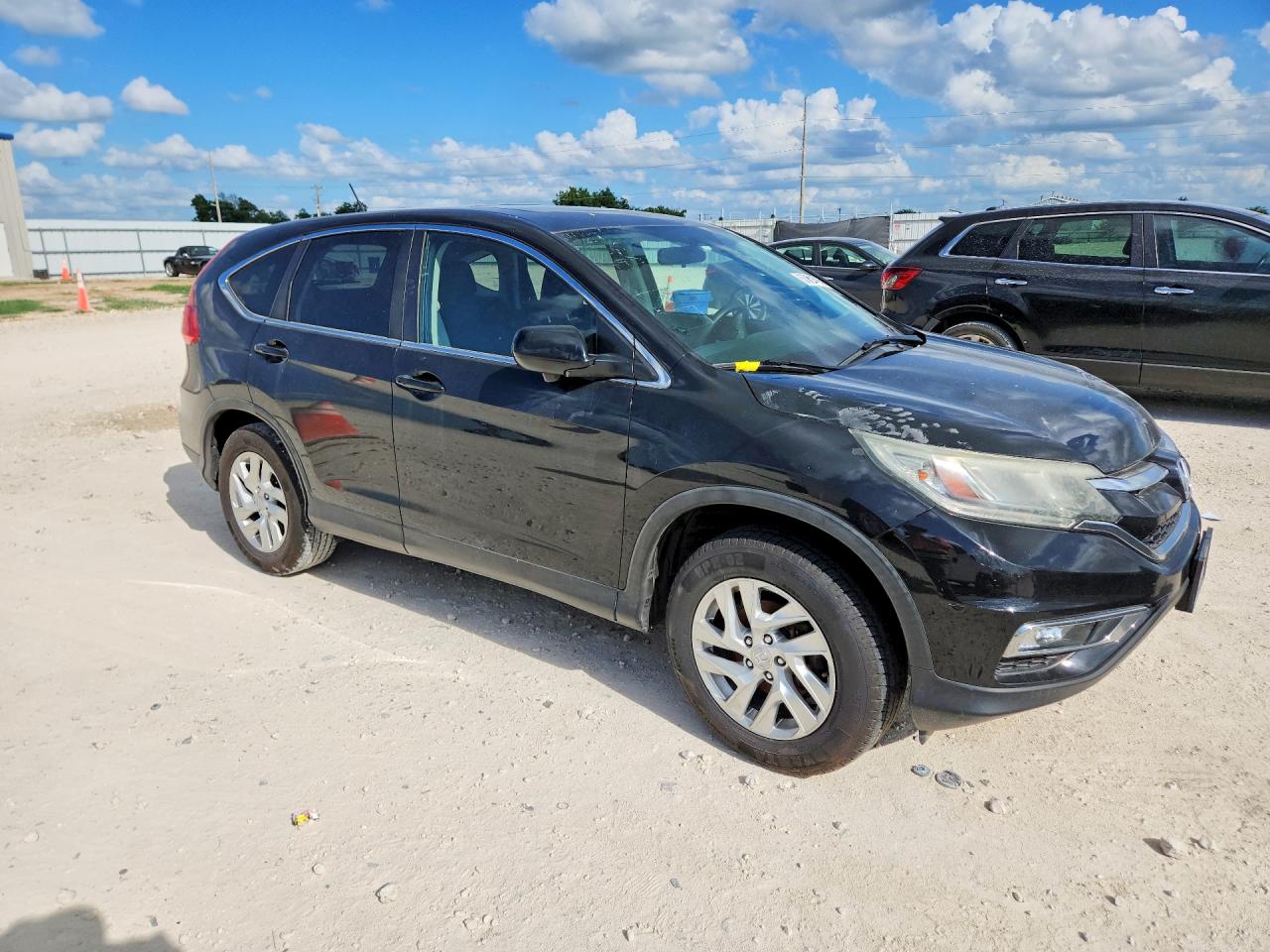 2015 Honda Cr-v Ex Black vin: 5J6RM4H54FL056558