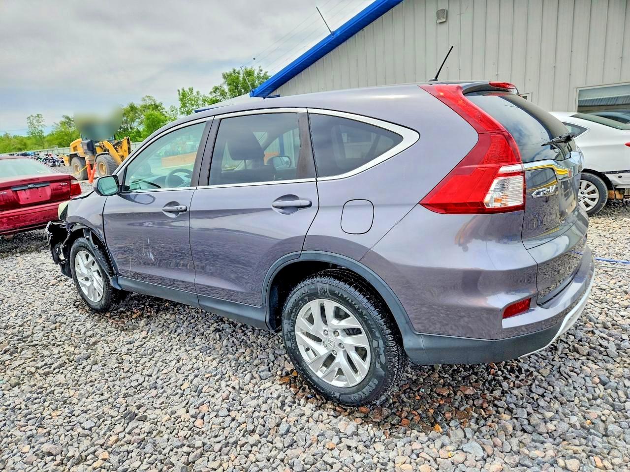 2015 Honda Cr-v Ex Gray vin: 5J6RM4H54FL066930