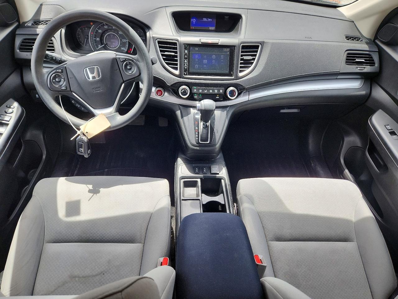 2015 Honda Cr-v Ex Gray vin: 5J6RM4H54FL066930