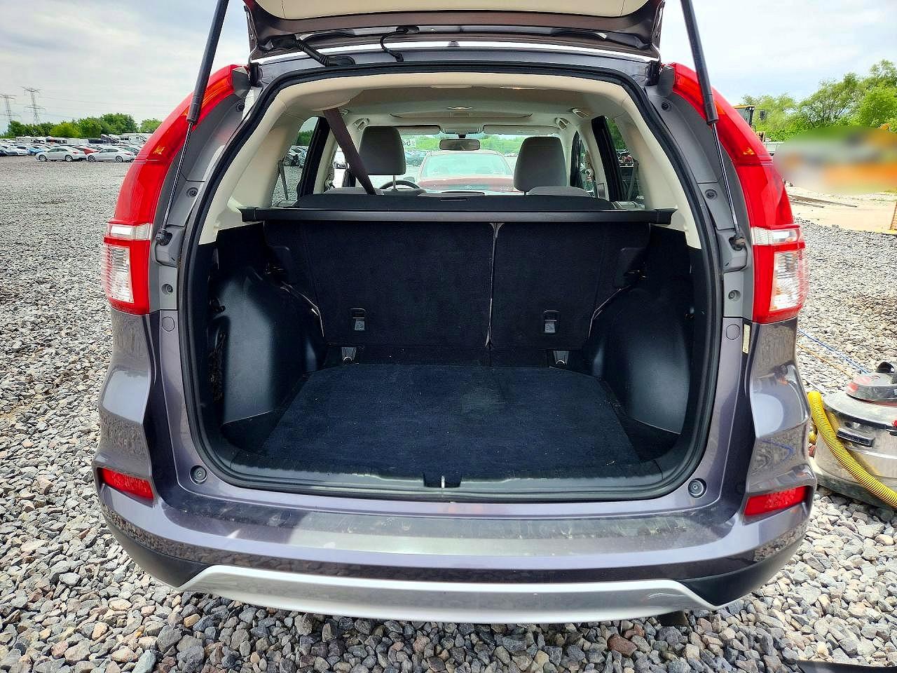 2015 Honda Cr-v Ex Gray vin: 5J6RM4H54FL066930