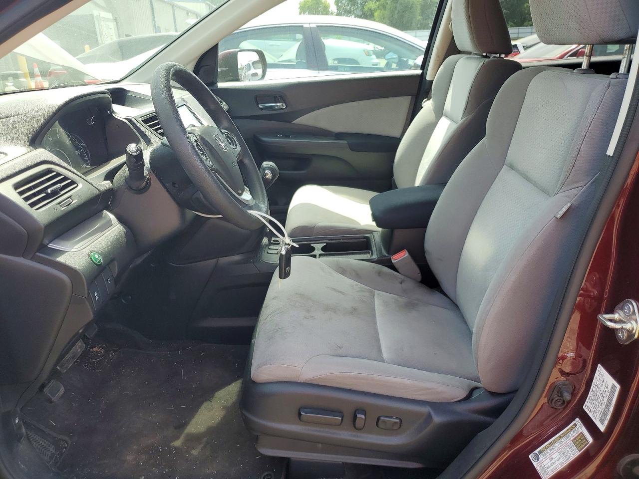 2015 Honda Cr-v Ex Maroon vin: 5J6RM4H54FL110005