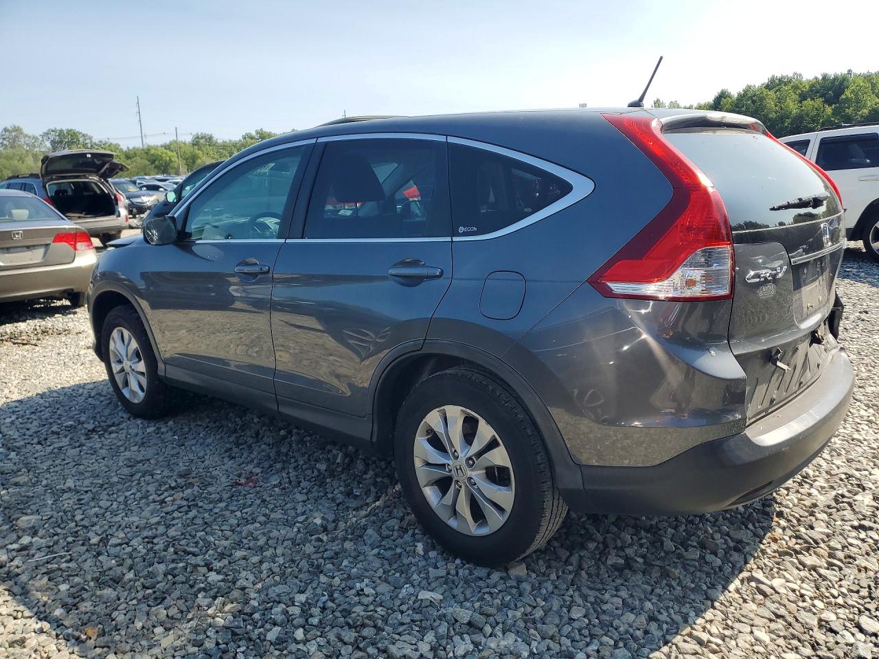 2012 Honda Cr-v Ex Gray vin: 5J6RM4H55CL000205
