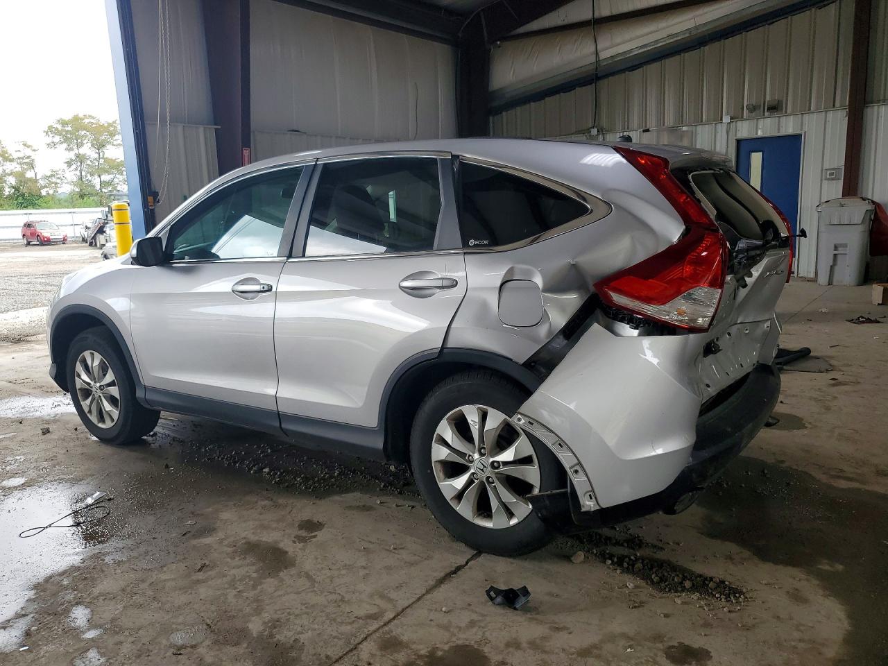 2012 Honda Cr-v Ex Silver vin: 5J6RM4H55CL002035