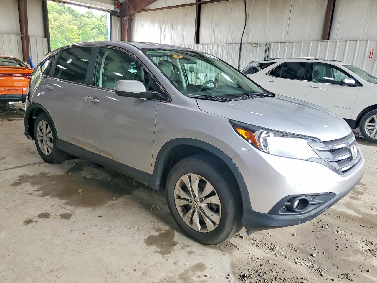 2012 Honda Cr-v Ex Silver vin: 5J6RM4H55CL002035