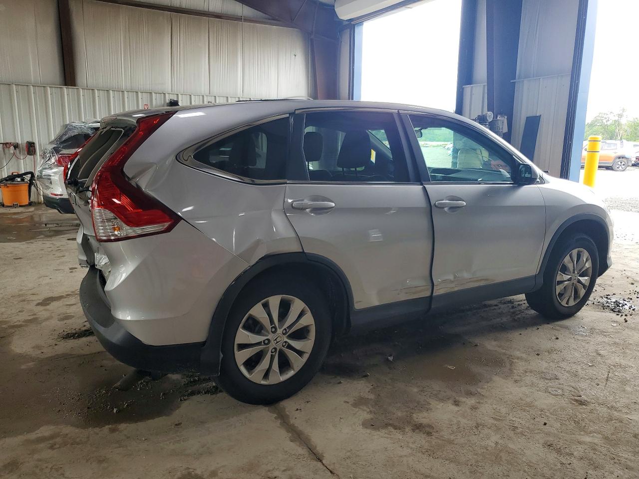 2012 Honda Cr-v Ex Silver vin: 5J6RM4H55CL002035