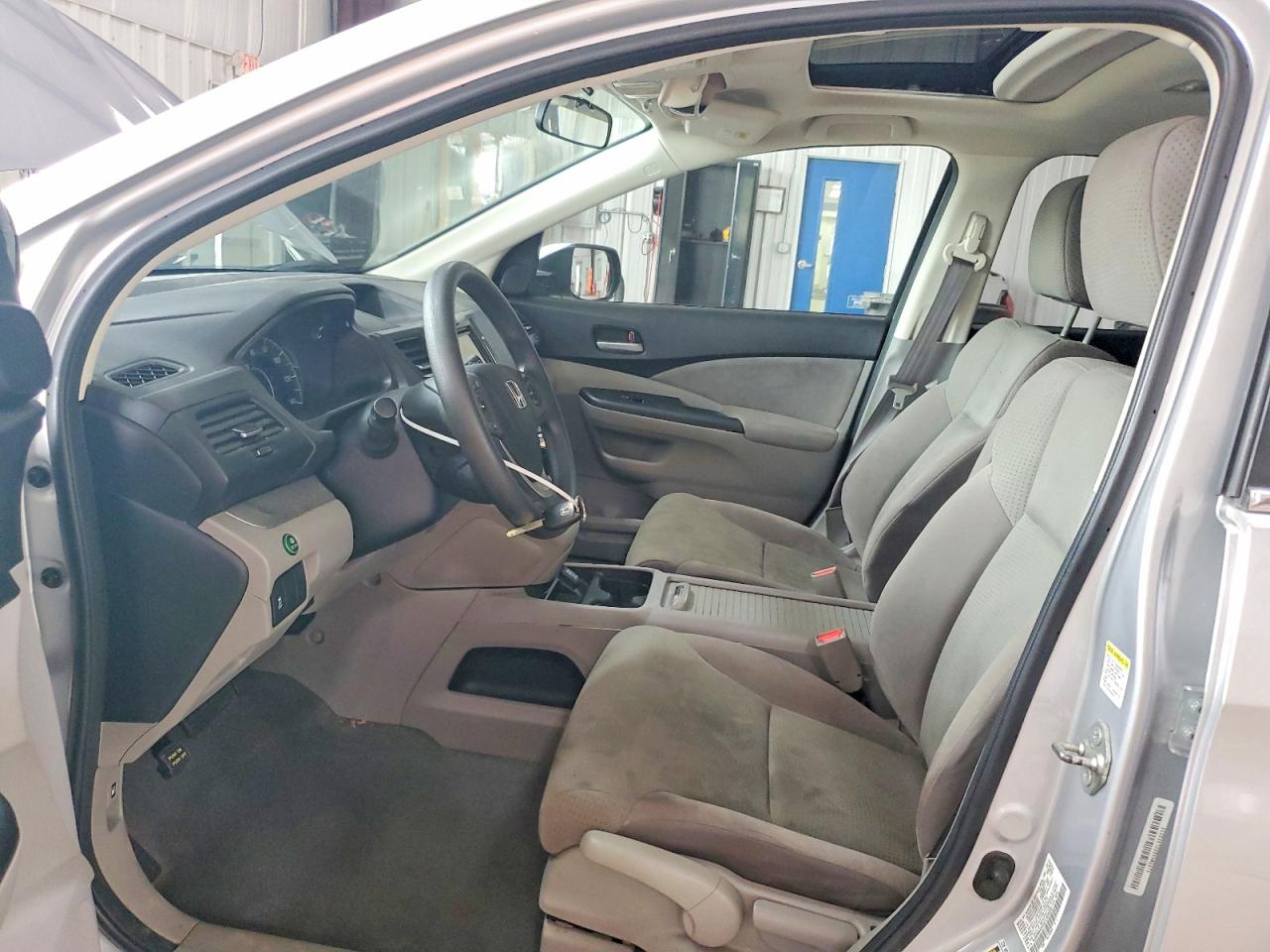 2012 Honda Cr-v Ex Silver vin: 5J6RM4H55CL002035