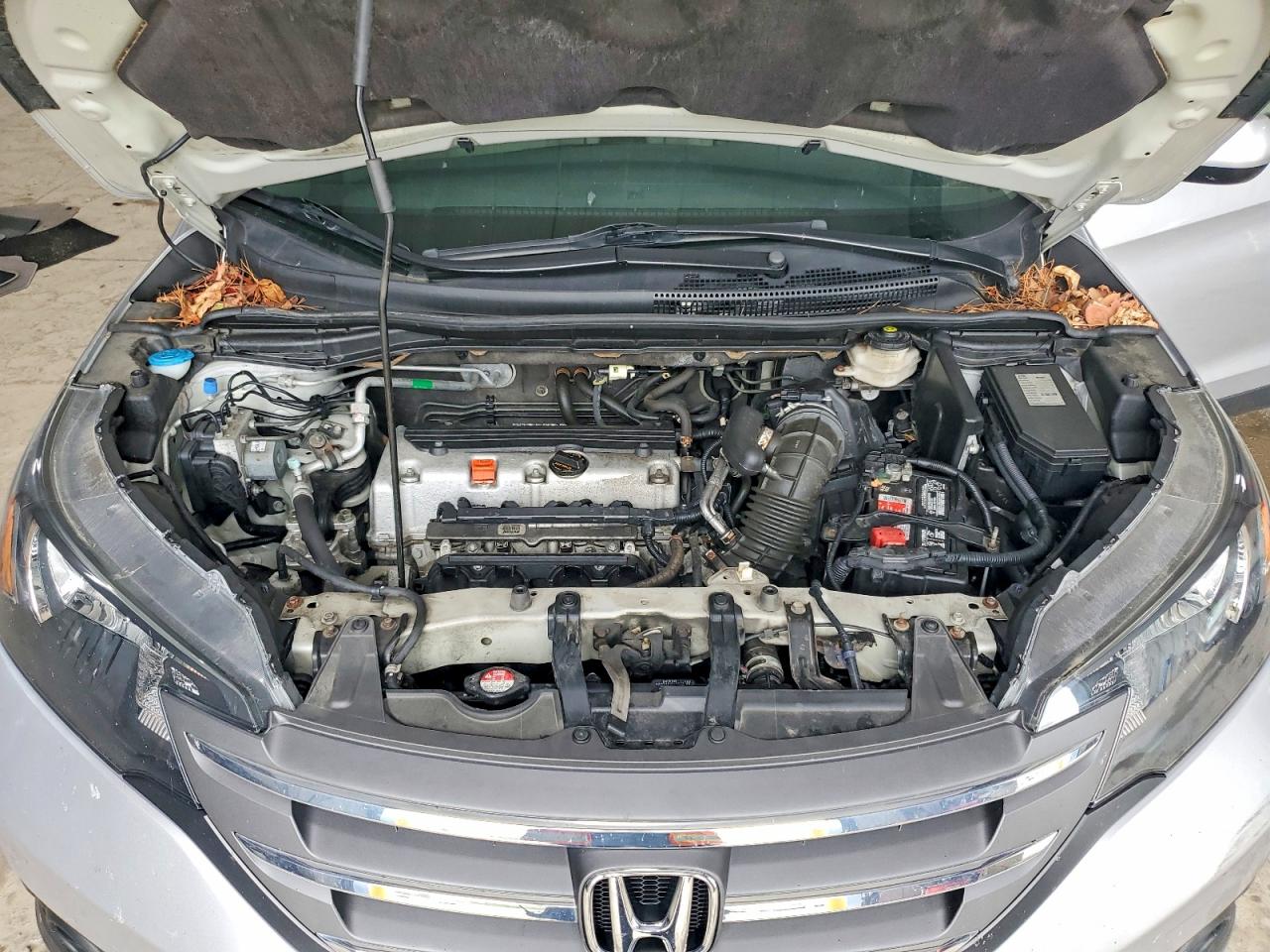 2012 Honda Cr-v Ex Silver vin: 5J6RM4H55CL002035