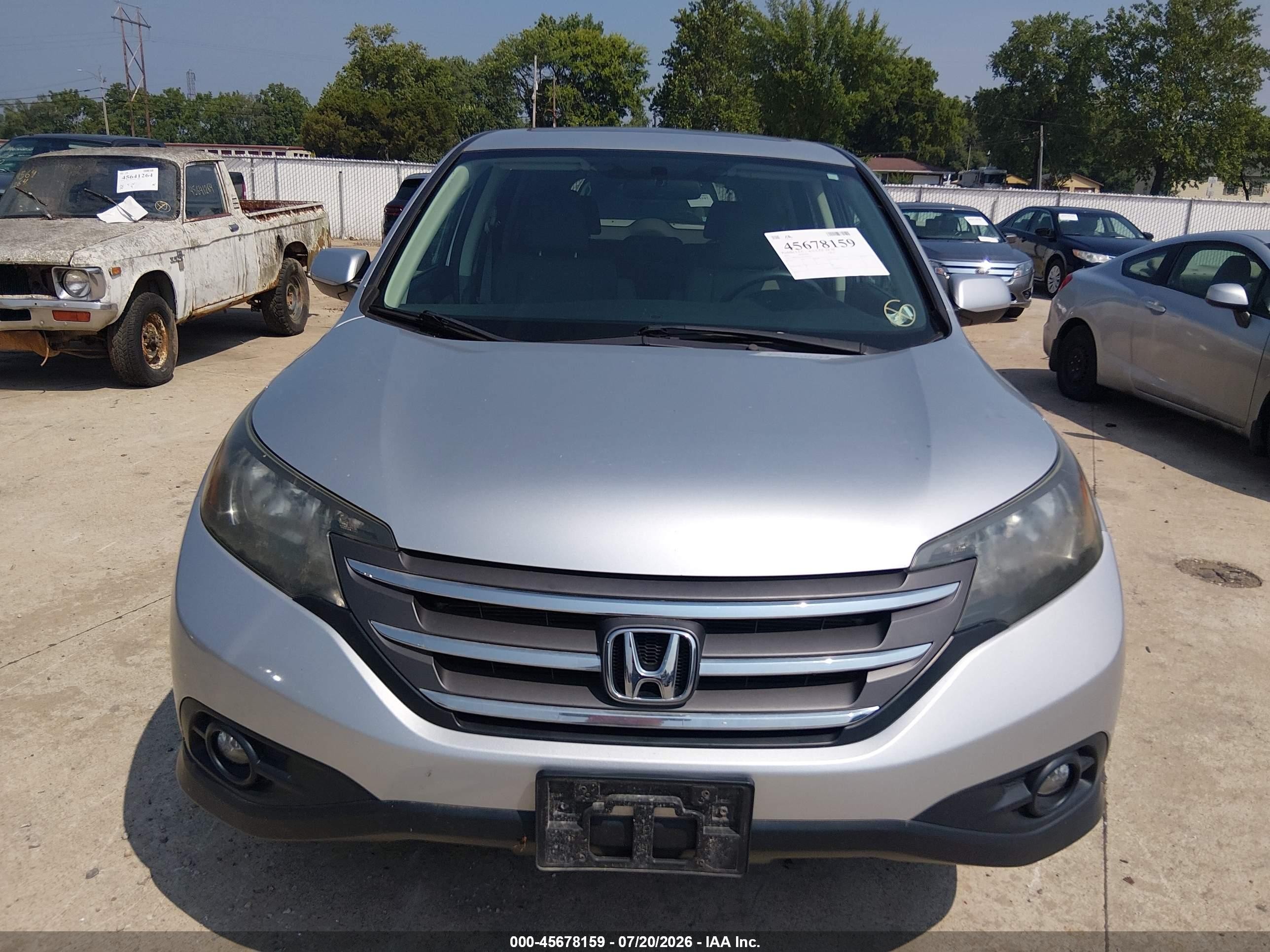 2012 Honda Cr-v Ex Gray vin: 5J6RM4H55CL006229