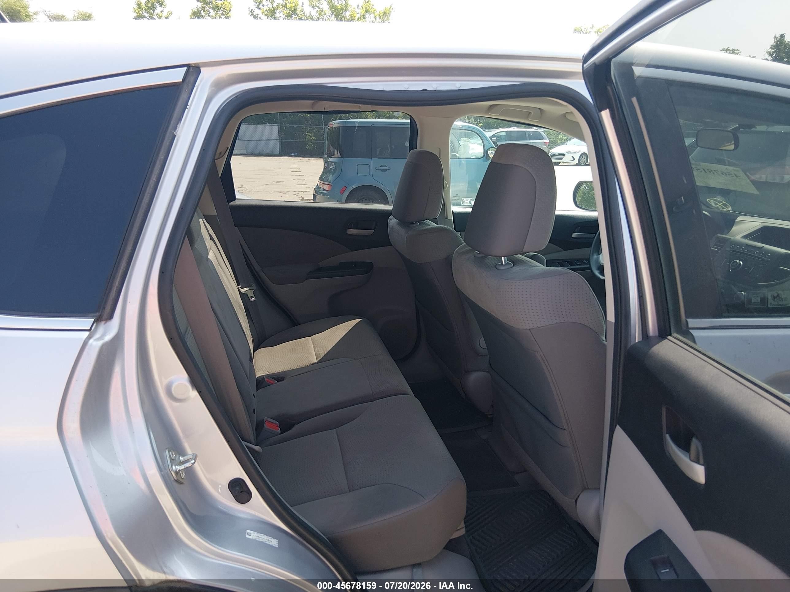 2012 Honda Cr-v Ex Gray vin: 5J6RM4H55CL006229