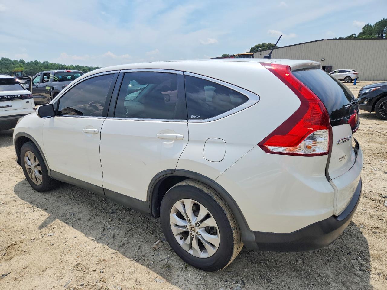 2012 Honda Cr-v Ex Белый vin: 5J6RM4H55CL015920