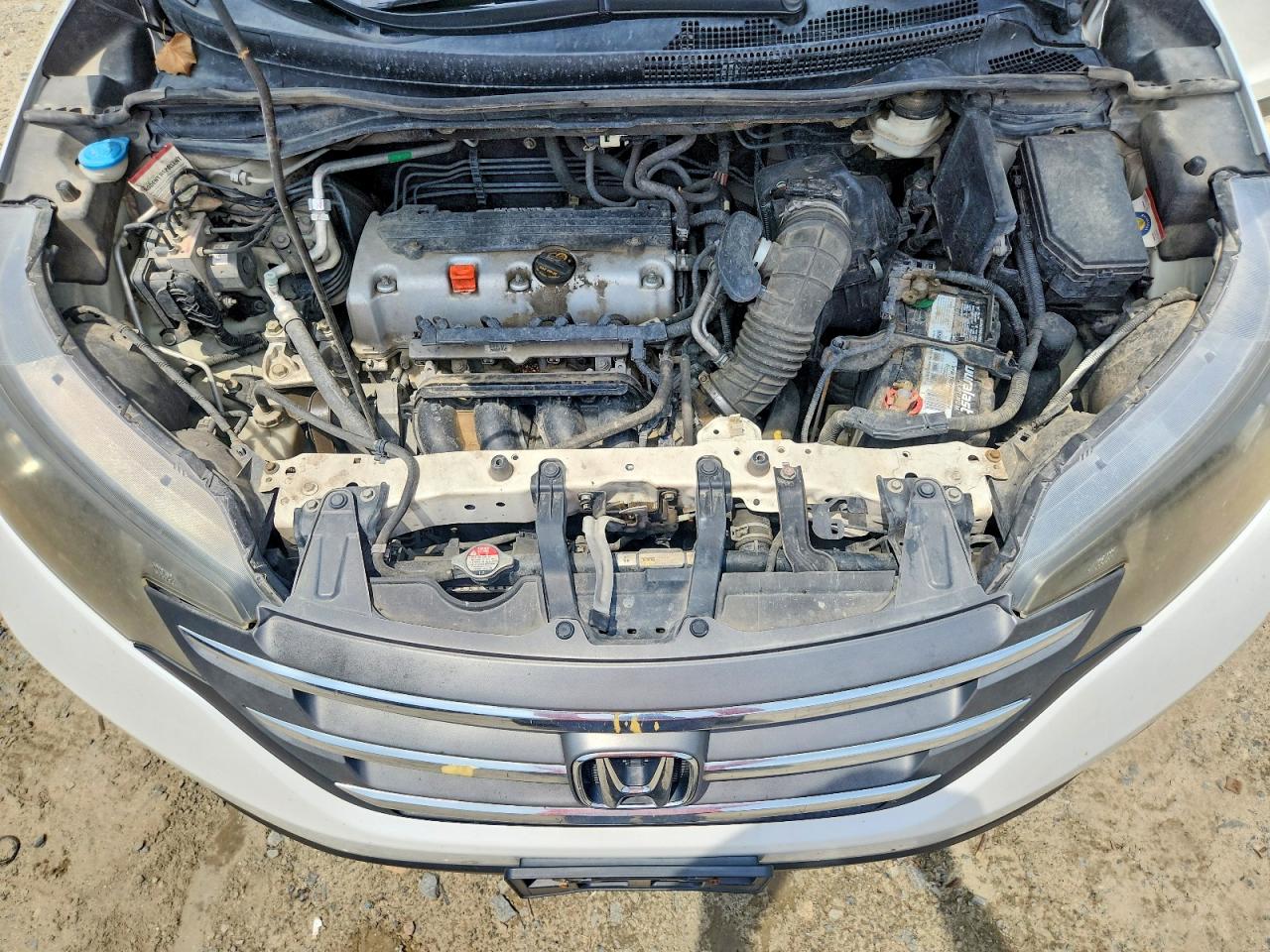 2012 Honda Cr-v Ex Белый vin: 5J6RM4H55CL015920