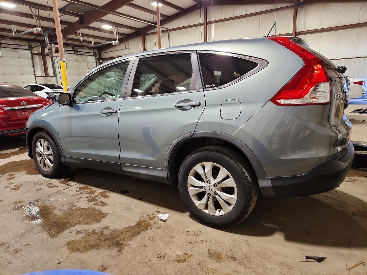 2012 Honda Cr-v Ex Blue vin: 5J6RM4H55CL022849