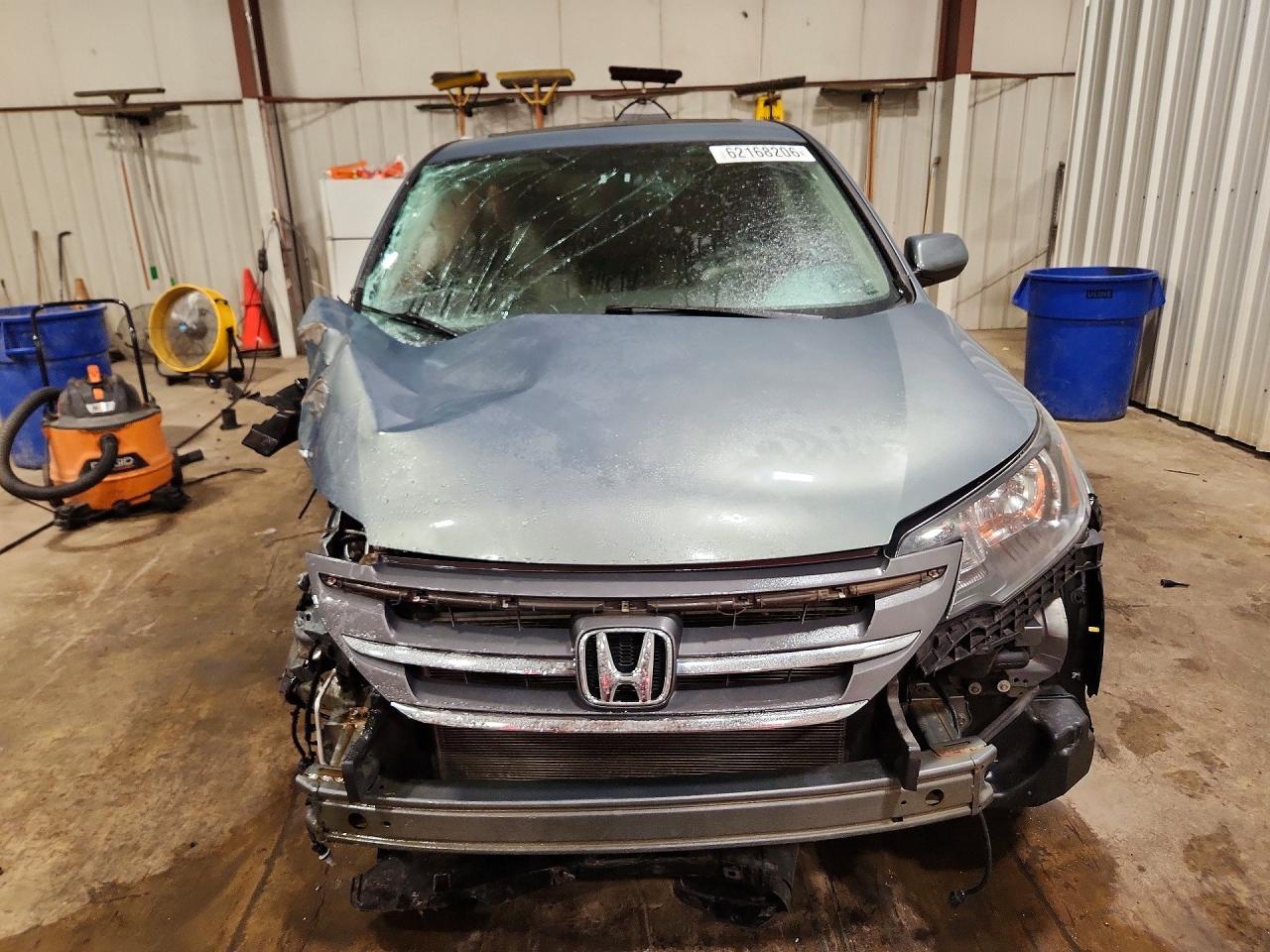 2012 Honda Cr-v Ex Blue vin: 5J6RM4H55CL022849