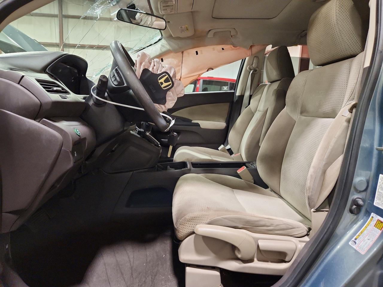 2012 Honda Cr-v Ex Blue vin: 5J6RM4H55CL022849
