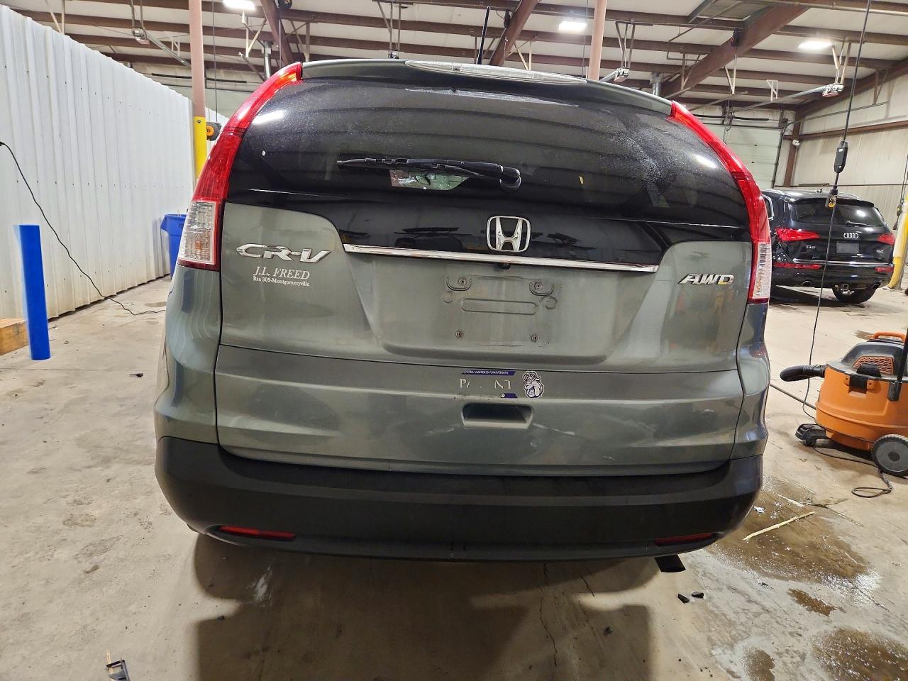 2012 Honda Cr-v Ex Blue vin: 5J6RM4H55CL022849