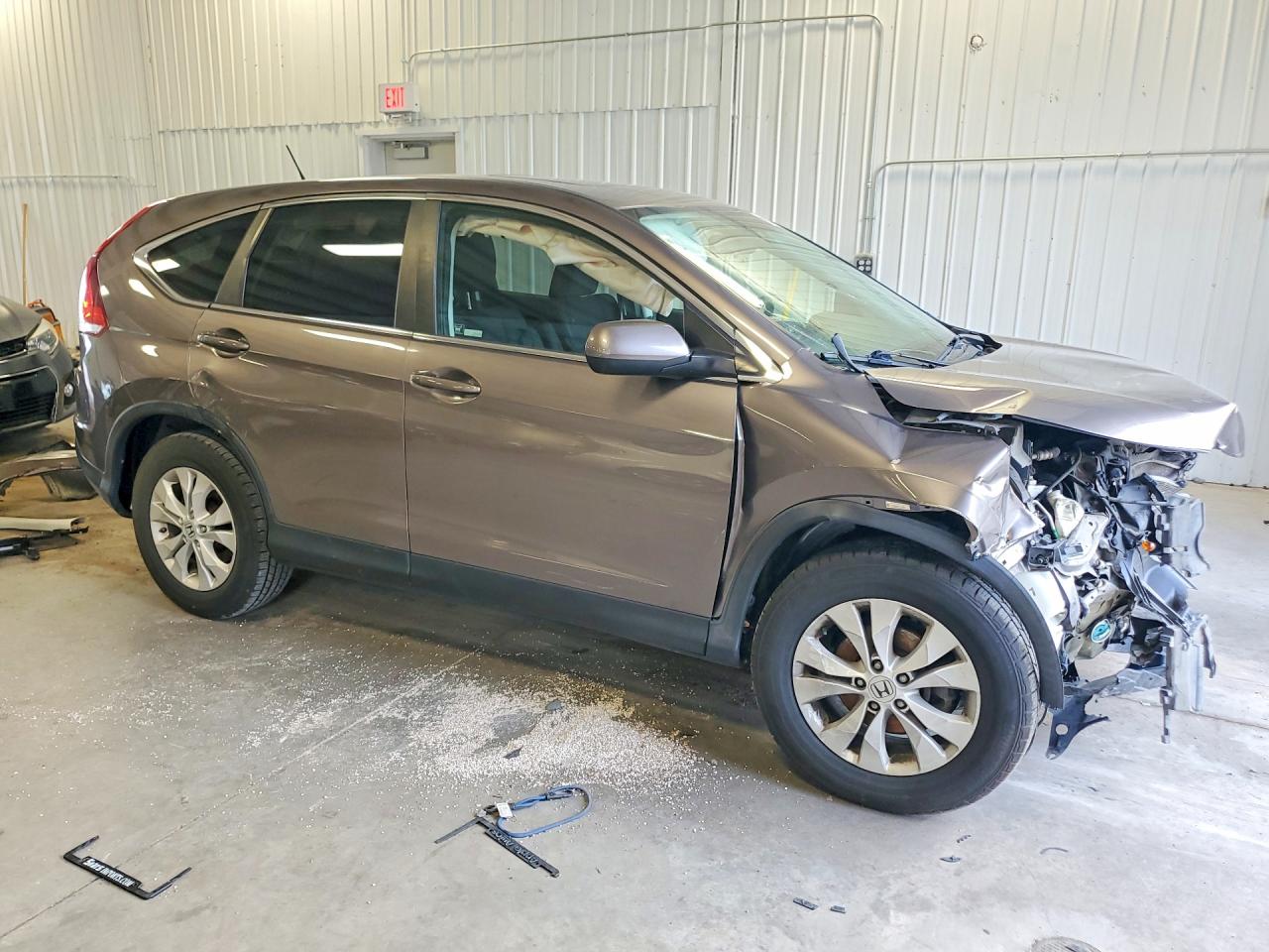 2012 Honda Cr-v Ex Brown vin: 5J6RM4H55CL049792