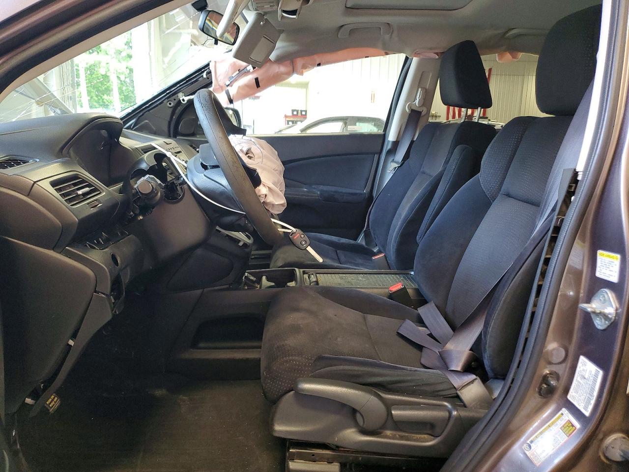 2012 Honda Cr-v Ex Brown vin: 5J6RM4H55CL049792