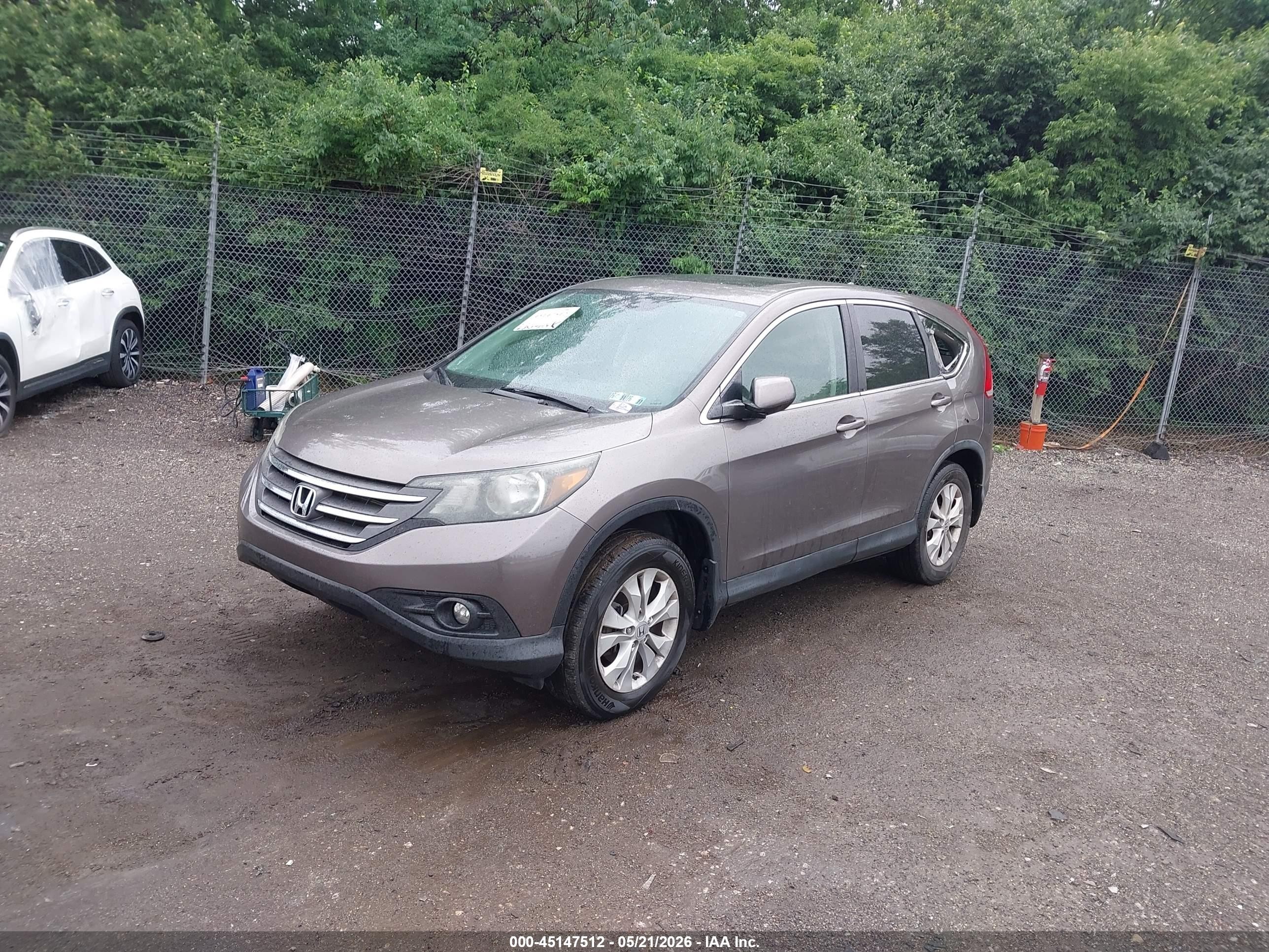 2013 Honda Cr-v Ex Champagne vin: 5J6RM4H55DL013490