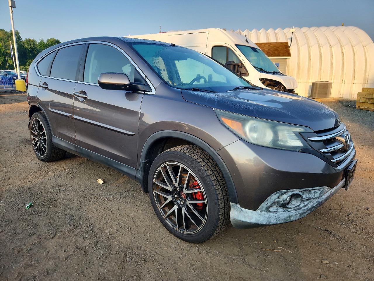 2013 Honda Cr-v Ex Gray vin: 5J6RM4H55DL039247