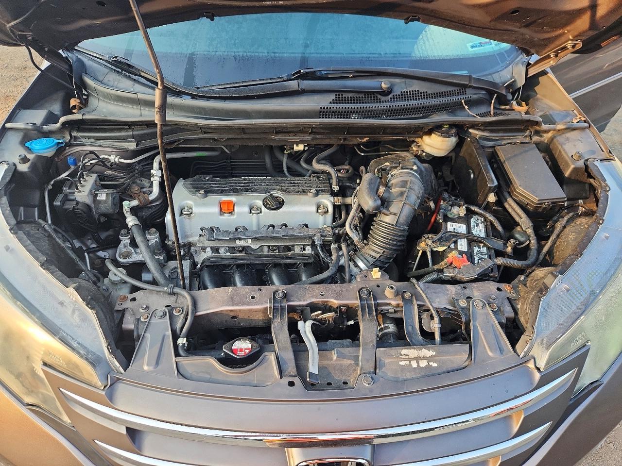2013 Honda Cr-v Ex Gray vin: 5J6RM4H55DL039247