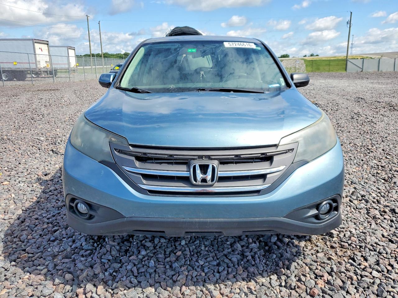 2013 Honda Cr-v Ex Синий vin: 5J6RM4H55DL042391