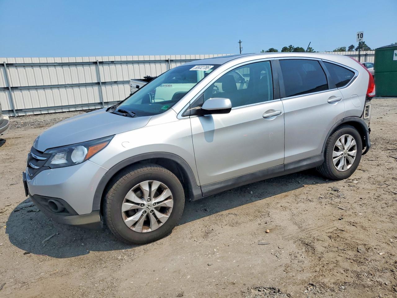2013 Honda Cr-v Ex Silver vin: 5J6RM4H55DL051365