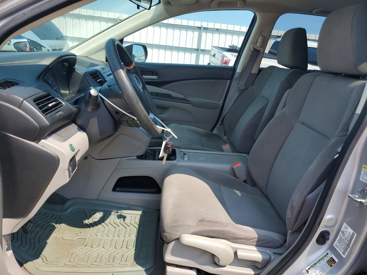 2013 Honda Cr-v Ex Silver vin: 5J6RM4H55DL051365